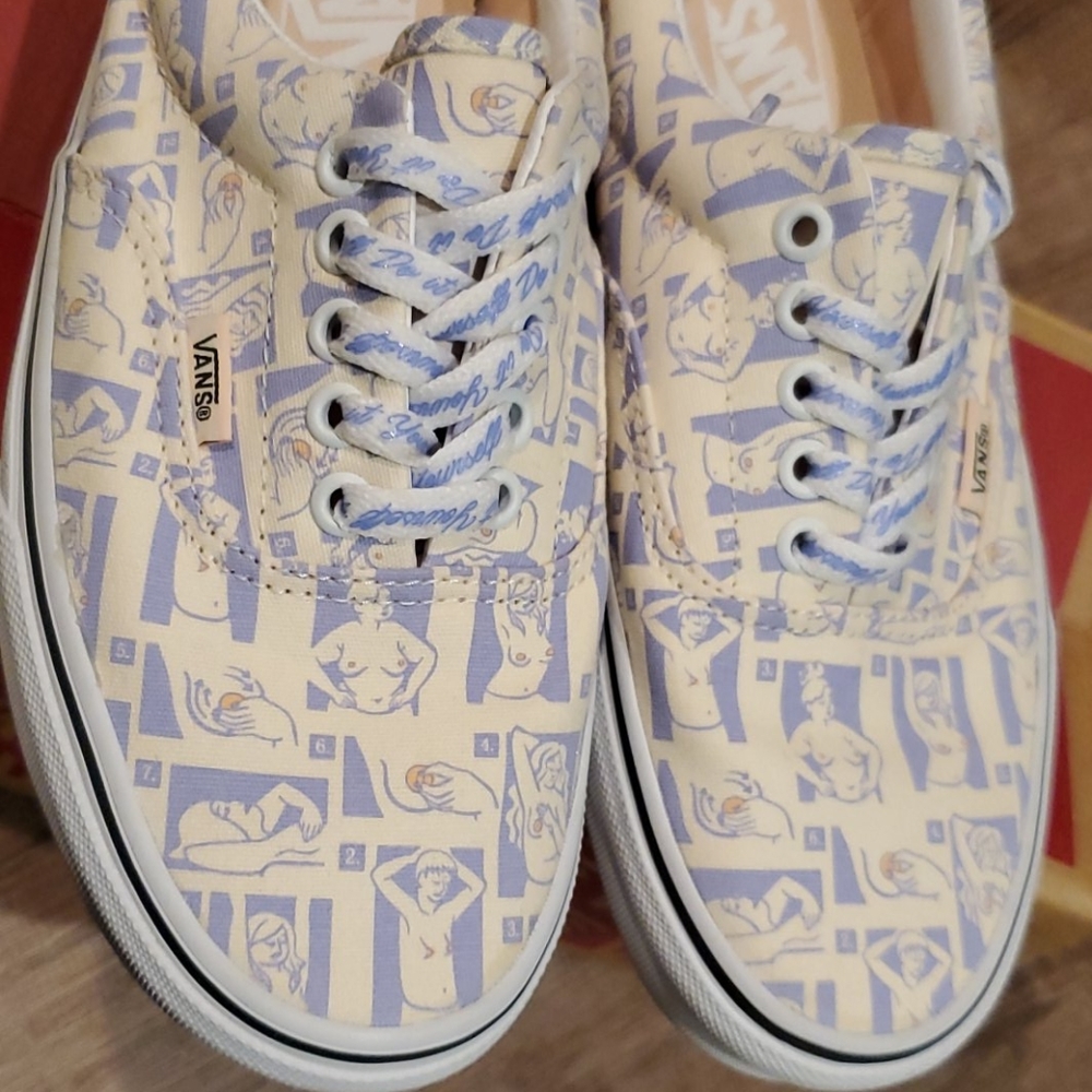 Vans Breast Cancer Awareness Era Shoes M-7/W-8.5 - Picture 2 of 5